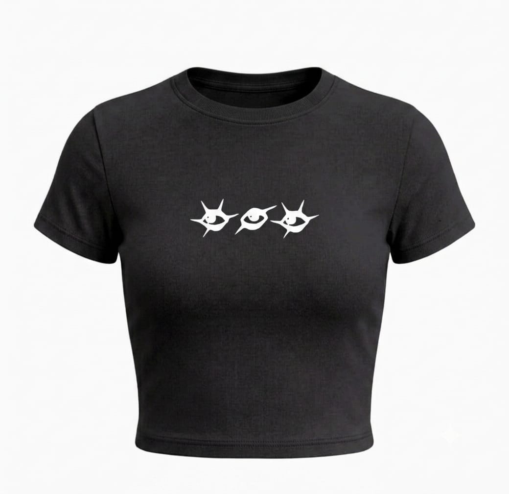 Black Eyes Baby Tee